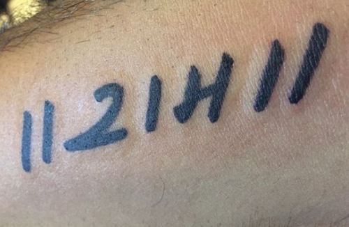 Anurag Solanki inked tattoo