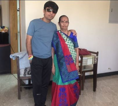 Anurag Solanki mother