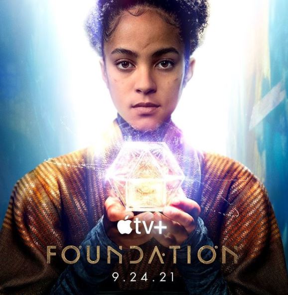 Lou Llobell played the real role in Foundation movie