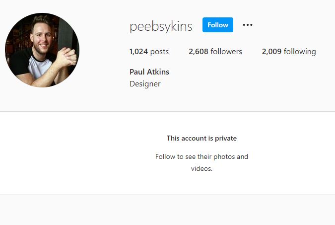 Paul Atkins account private