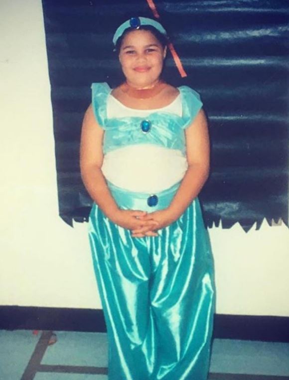 Childhood image of Britney Young