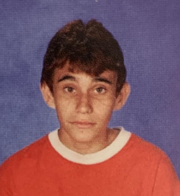 Childhood image of Nikolas Cruz