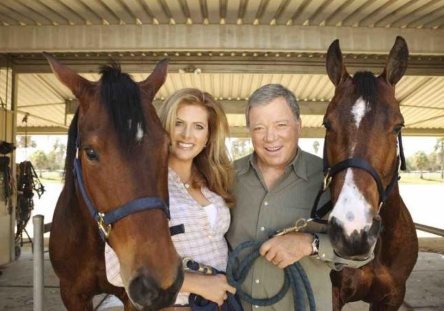 Elizabeth Shatner is a horse rider and Judge