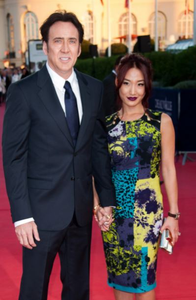 Nicolas Cage and Alice Kim