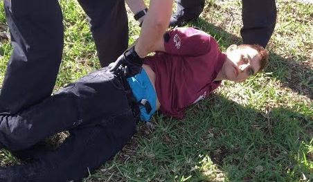 Nikolas Cruz caught at Coral Springs Florida