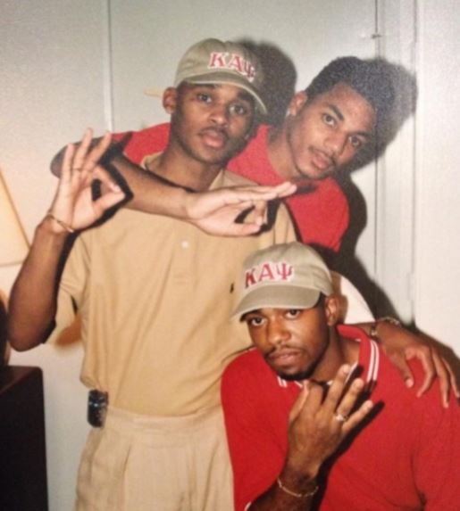 Rich Dollaz in an old pictuere with his friends Willie Boyd