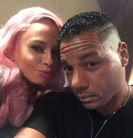 Rich Dollaz with his girlfrind Mariah Lynn