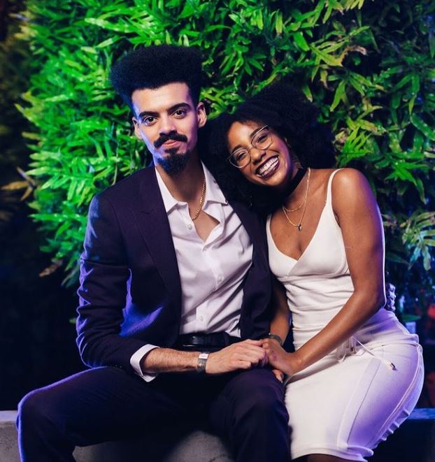 Alyah Chanelle Scott with her boyfriend