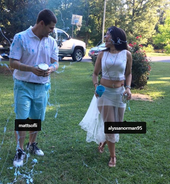 Alyssa Norman with Matt