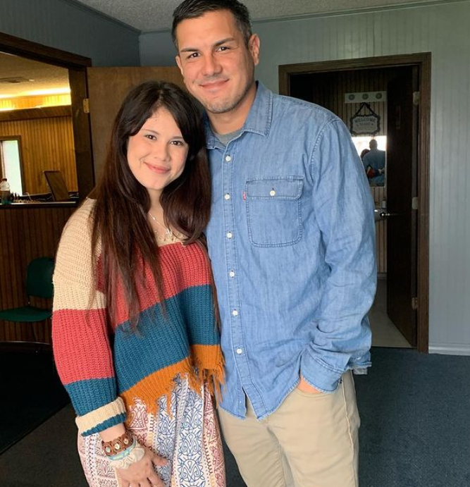 Alyssa Norman with her brother