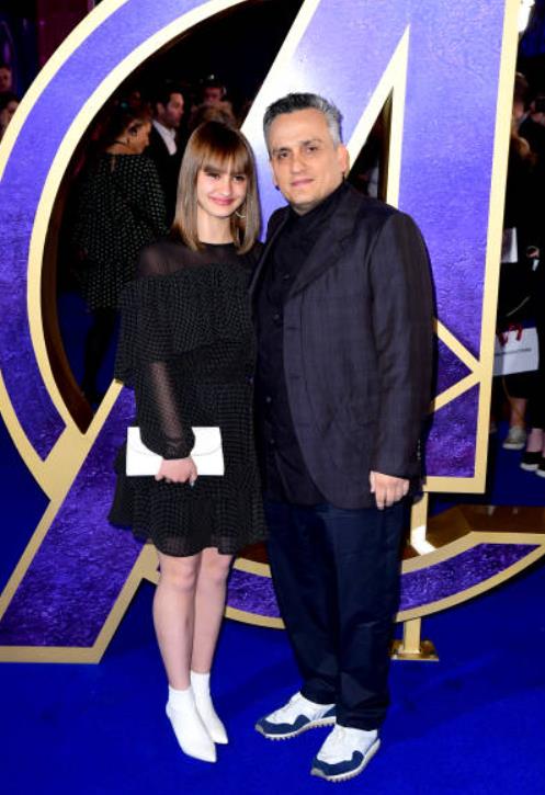 Ava Russo with her father