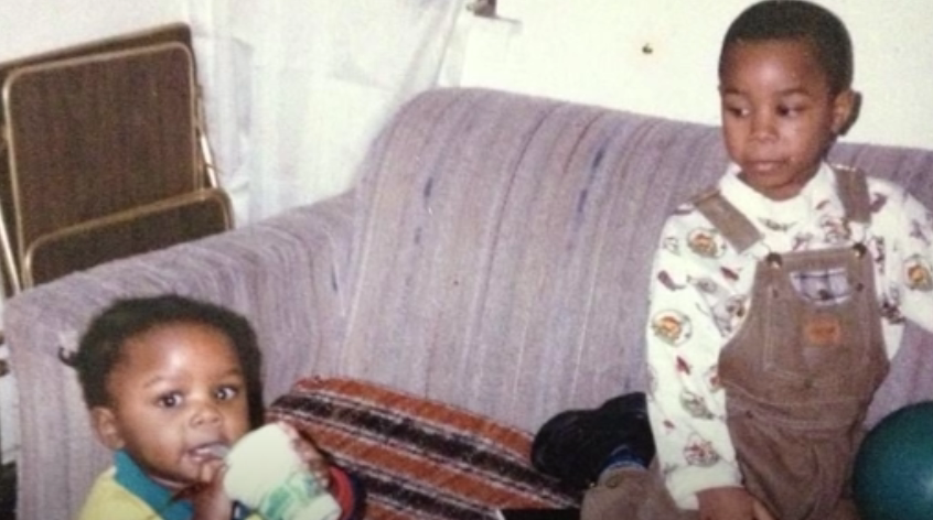 Childhood image of Glen Johnson