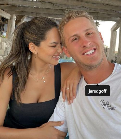 Christen Harper with her boyfriend