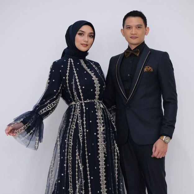 Citra Kirana with her husband