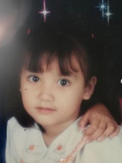 Citra Kirana's childhood image