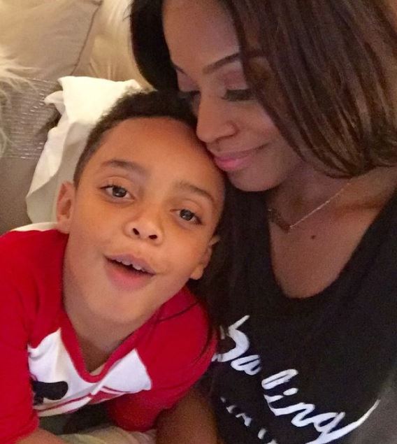 Deen Kharbouch with her son