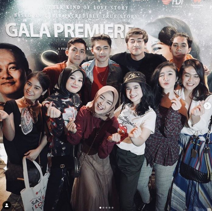 Dinda Hauw appeared in Gala Premiere