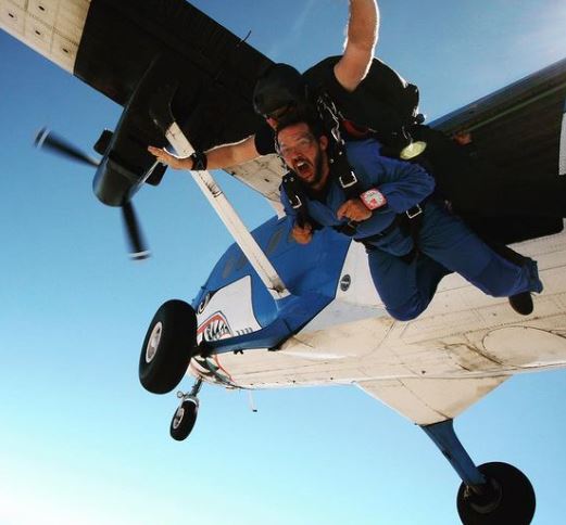 Heath Hussar likes to do adventures