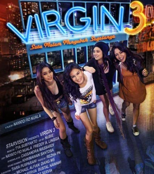 Irish Bella acted in series named Virgin 3 Satu Malam Mengubah Segalanya