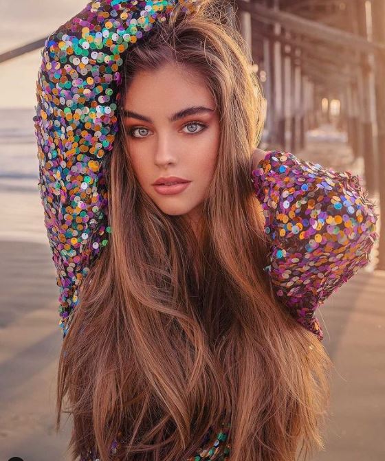 Jade Weber is a model