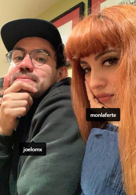 Joel Orta with girlfriend