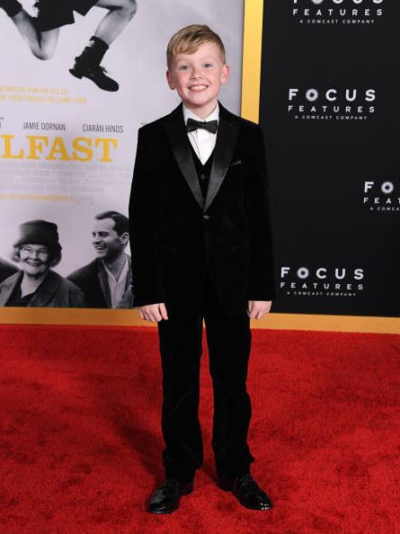 Jude Hill appeared in an award show