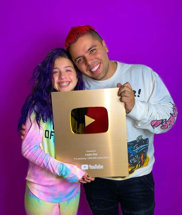 Leyla Star received golden button