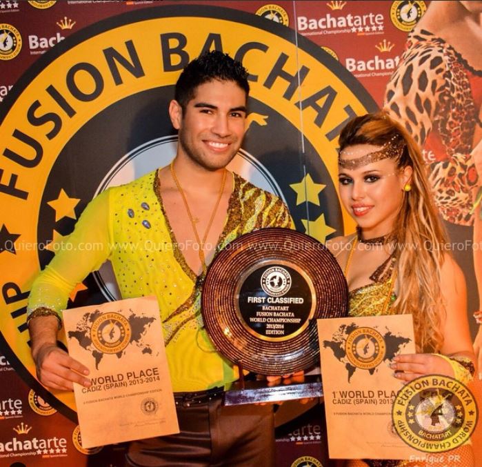 Marco Espejo and Marzia won world champions of Bachatart