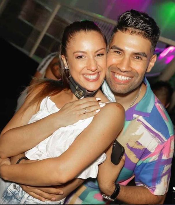 Marco Espejo with his wife Angela Mariano