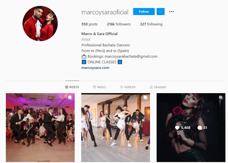 Marco Espejo's another Instagram account