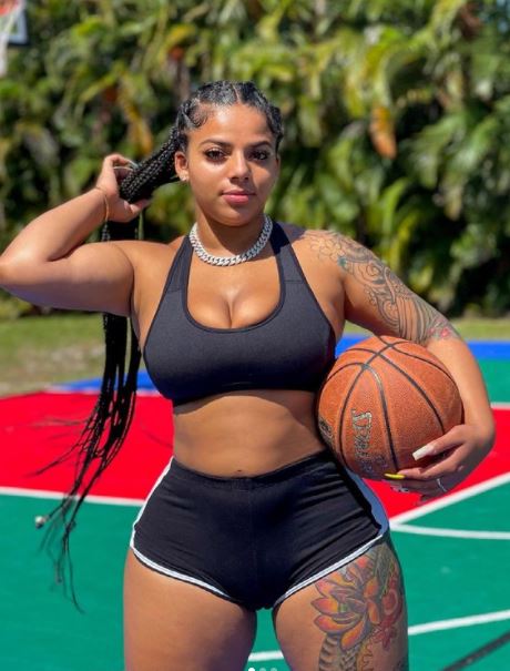 Mikayla Saravia likes to play basketball