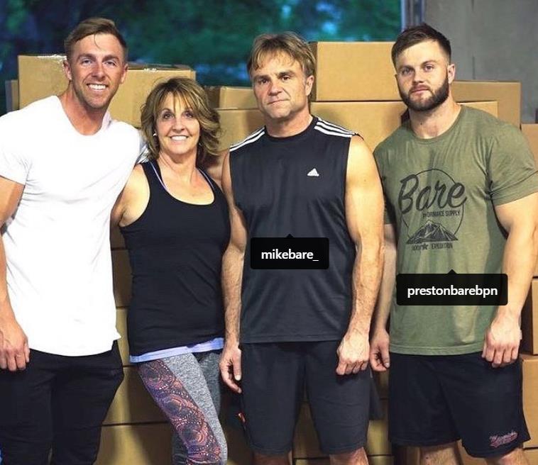 Nick Bare with her family