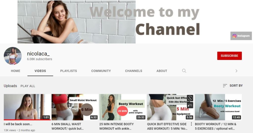 Nicola Cavanis's YouTube channel