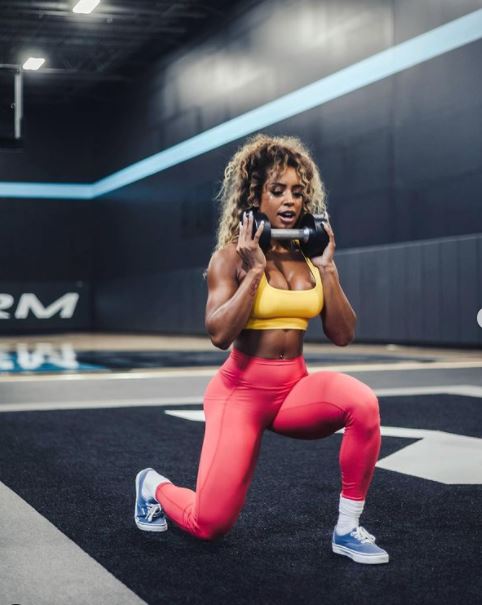 Qimmah Russo is a fitness model