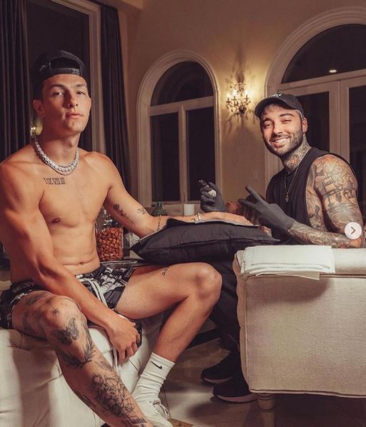 Romeo Lacoste is a tattoo artist
