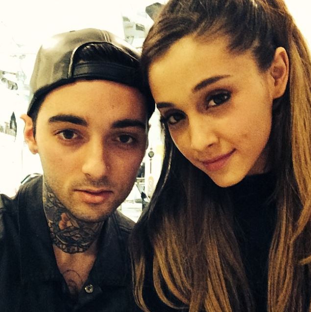 Romeo Lacoste with Ariana Grande