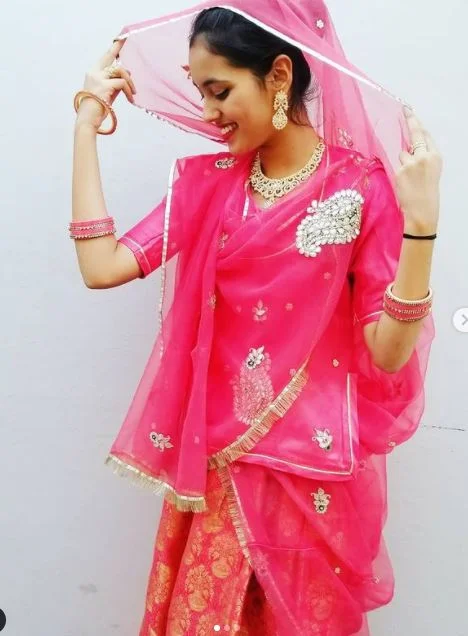 Shivani Paliwal loves wearing traditional attire