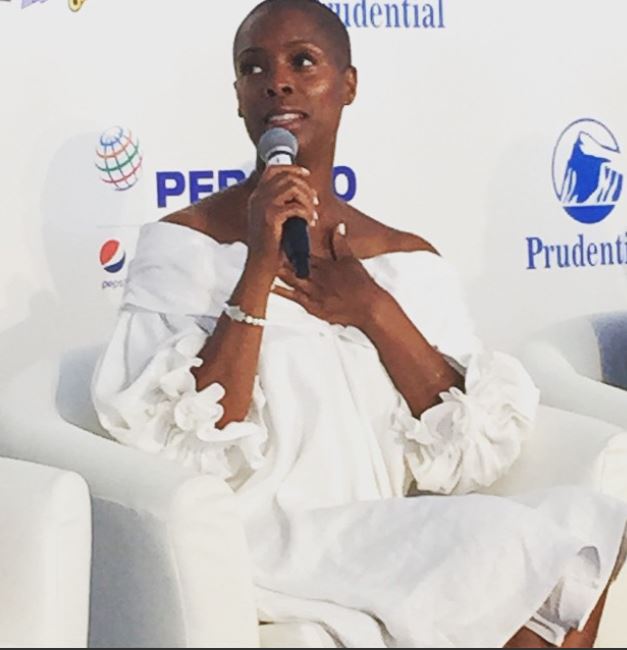 Sidra Smith at a interview