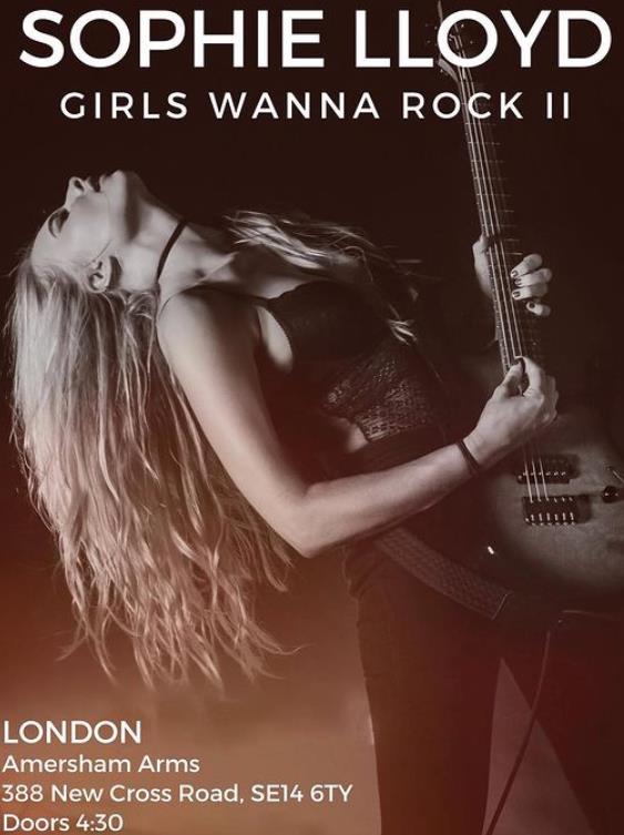 Sophie Lloyd s first live show on 22 Feb 2020