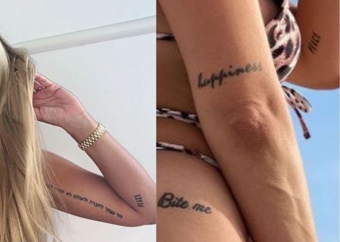 Gaby Blaaser inked tattoos