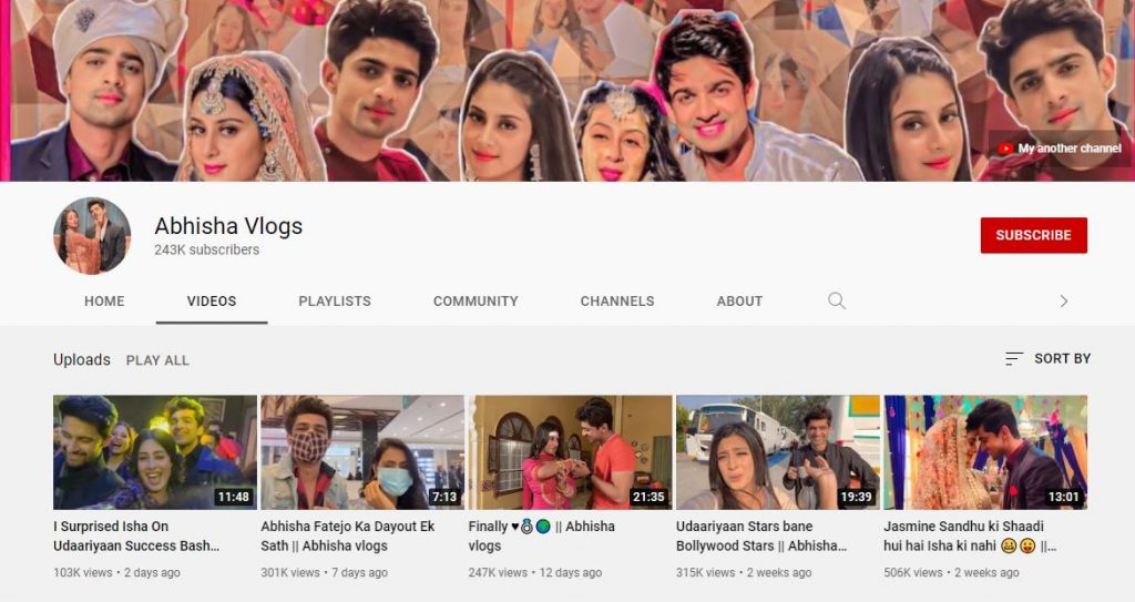 Abhishek Kumar's another YouTube channel