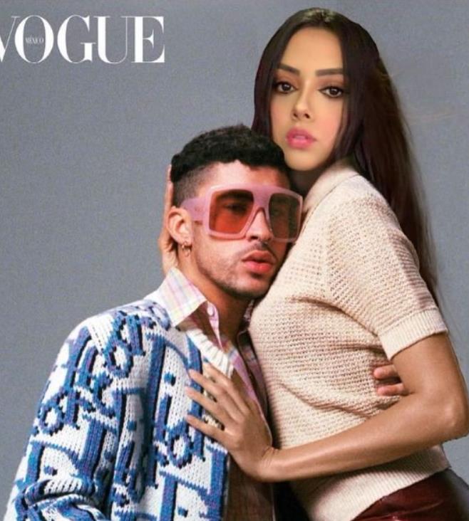 Ama Blitz and Bad Bunny featured on VOGUE magazine