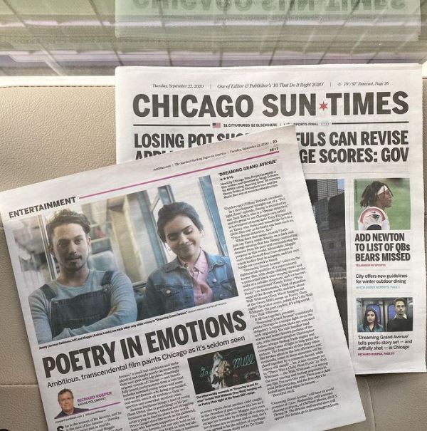 Andrea Londo appeared in the Chicago Sun Times news paper