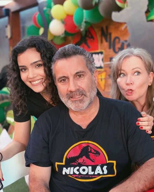 Andrea Londo with her parents