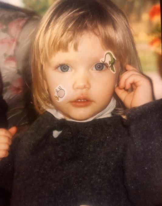 Camille Razat's childhood image