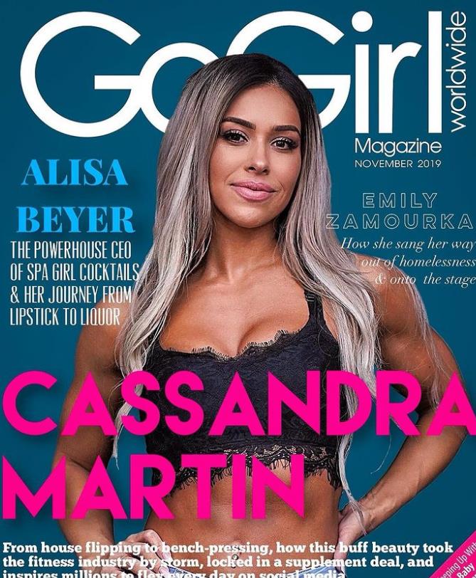 Cass Martin is featured in the Magazine