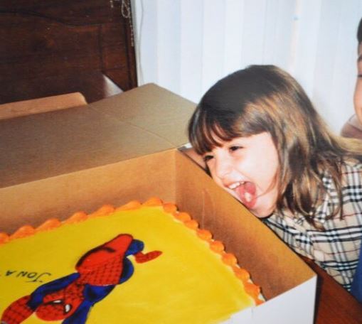 Celine Farach's childhood image