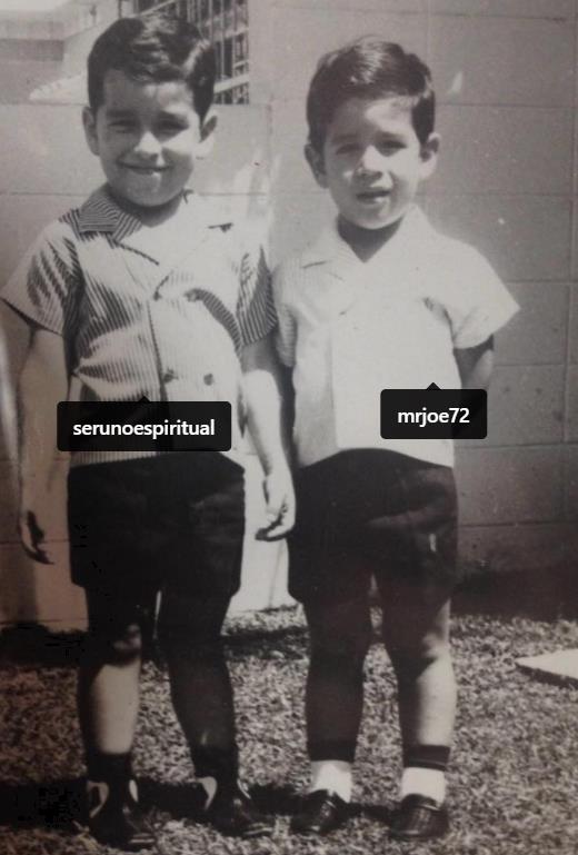Childhood image of Joe Gonzalez