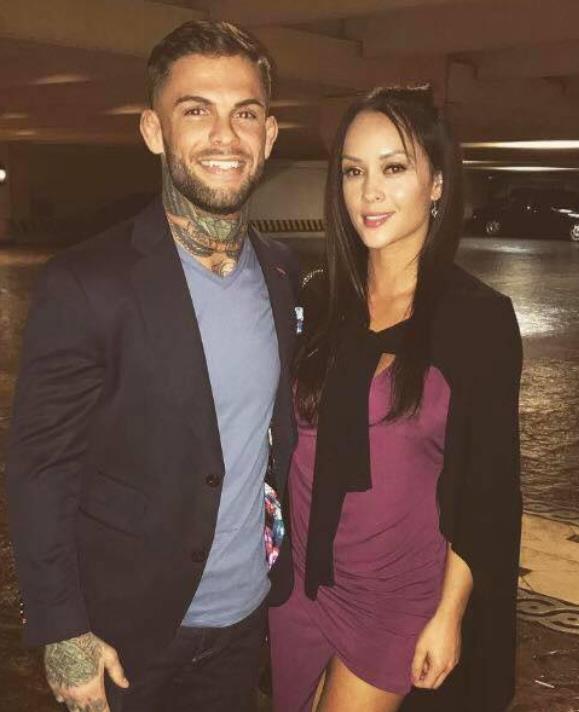 Danny Pimsanguan with her husband