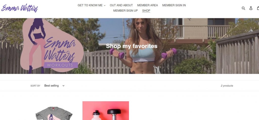 Emma DiGiovine runs her own business